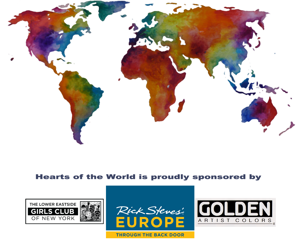 Hearts of the World - Global Workshops Map