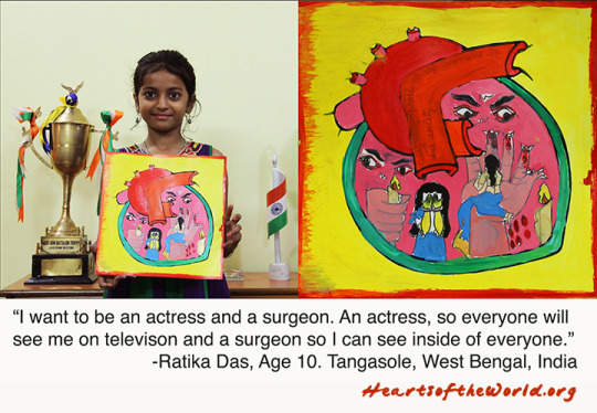 “The Hearts of India” – Hearts of the World children's art workshop